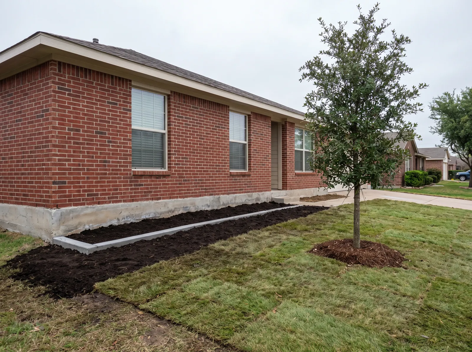 Foundation Repair work on a Rowlett home